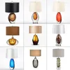 Lampes de table Onelala Nordic Modern Glaze Lampe à la mode