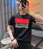 Xinxinbuy Men Designer Tee T Shirt 2024 Włosze Romów Knigan Bawełniany krótki rękaw