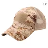 Casquettes de balle Casquette de l'armée tactique classique Sport de plein air Chapeau de camouflage militaire Simplicité Camo Chasse Hommes Femmes
