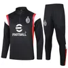 23 24 Maillots de survêtement de football ASC 2023 2024 Milans Survêtement d'entraînement survetement pied camiseta chandal kit football hommes et enfants vêtements de sport