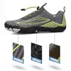 Non Brand Professional Aqua Water Shoe Men Women Black Upstream Beach Barefoot Running Shoes For Surfing Diving Boating