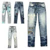 Jeans voor heren Y2k Jeans Designer Jeans Skinny jeans voor heren Desig Ritssluiting Kleuren Lange nijlpaardsticker Borduren Slim Denim Recht Streetwear Skinny Winter01 18