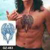 8Pcspack Atacado Herbal Semi Permanente Tatuagem Adesivos Suco Tinta Falsa Longa Duração 15 Dias Tatuagens Para Homens E Mulheres 240311