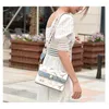 Shoulder Bags Fashionable Women's Bag 2024 Cute Cartoon Picture Fresh Crossbody Exquisite Girls' Small Square