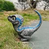 Dinozaur figurka żywiczna Statua Zabawna rzeźba kreskówkowa do Ornament Ornament Ornament Dekorowanie domu 240312