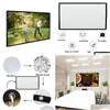 Projection Screens Projection Sns Nierbo 2021 4K Tra-Clear Projector Sn 60 72 84 100 120 Inch Home Outdoor Office Portable 3D Hd Drop Dh2Yt