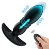 Vibratore Butt Plug per uomo Vibrazione anale Massaggiatore prostatico Masturbatori Giocattoli sessuali Donne Gay Dildo Cock Rings Coppie 240312