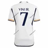 23 24 Maillots de football à l'extérieur et à domicile BELLINGHAM VINI JR maillots de football MBAPPE Tchouameni fans Player Version Madrid CAMAVINGA TCHOUAMENI ASENSIO MODRIC