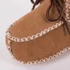 Första vandrare MPPM First Walker Winter Shoes Kids Läder naturliga fårskinn päls små flickor mjuka stövlar för pojke 240315