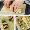 11PcsSet Sushi Maker Equipment Kit Japanese Rice Ball Cake Roll Mold Multifunctional Mould Making Kitchen Tools 240304