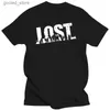 Magliette da uomo T-shirt Lost TV Series Movie S-XXL Q240316