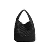 Designer Bottegs Arco Tote Venetas Bag Small Single Wrist Soft Leather Woven One Shoulder Capacity Mother and Child Water Bucket Lazy Wind Shopping Travel Han ZJEF
