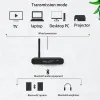 Convertisseur Vaorlo DAC numérique à analogique convertisseur audio 3,5 mm AUX coaxial Fibre Bluetooth 5.0 Émetteur de récepteur audio pour PC TV