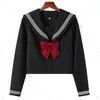 Japanese Jk Schoolgirl TwoButton Suit Basic Spring Summer Women Girl Jacket College Style Long Sleeve Uniform Coat Korean 240323