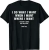 Männer Casual Shirts Herren Ich Tue Was ICH Will Oansatz Baumwolle T Shirt Männer Casual Kurze Sle Tees Tops Harajuku streetwearC24315