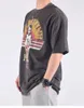 セントマイケルはAMR Angel Avatarと協力して、男性用の短い眠っている通りのレトロルーズカジュアルTシャツをデザインしましたj240316
