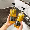 Shampoo balsamo Radice di ginseng Shampoo per la perdita dei capelli Controllo del petrolio Nutriente Antiforfora Shampoo per capelli senza silicone Prodotti biologici per la cura dei capelli 400 ml Q240316