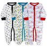 A002 Abaodo Yeni Varış 3piye Paket Sleepsuit Bebek Ruspers 100 Pamuklu Bebekler Bodysuit Uzun Kollu Çocuk Giyim Giyim Giyim Damlası Shipp9631266