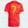 2024 Spanien National Soccer Jerseys Ansu Fati Asensio Morata F Torres Koke Gavi C Soler 22 23 24 Rodri fans Player Version Football Shirts Custom Men Kids Kit