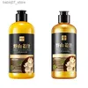 Shampoo balsamo New Sdottor Ginger Smooth Shampoo/balsamo Shampoo idratante e ammorbidente Shampoo nutriente profondo Controllo olio Prodotti per la cura dei capelli Q240316
