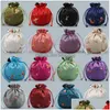 Jewelry Pouches, Bags Jewelry Packaging Display 11X13Cm Dstring Bags Women Girl Storage Chinese Silk Embroidery Bracelet Pendant Neckl Dhqu9