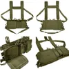 Taktische Westen Brustset Airsoft Weste Taktischer Rucksack Militärzeitschriften Beutel Molle Taille Männer Nylon CS Match Wargame Taktische Ausrüstung 240315