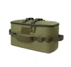 Outdoor Camping Gas Tank Storage Bag Large Capacity Ground Nail Tool Bag Gas Canister Picnic Cookware Utensils Kit Organizer a148