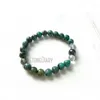 Strand WMB39924 Afrikaanse turquoise armband natuurlijke helende sieraden Boho stijl yoga cadeau Boutique Mala geïnspireerd