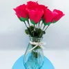 Fleurs décoratives 100pc Lot Savon Roses Valentine Cadeau Fleur Artificielle Bouquet De Mariage Anniversaire Saint Valentin Décor Cadeaux Mariage