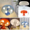 Lampy stołowe grzybowe światła biurka LED Minimalistyczna lampa stołowa do hotelowej sypialni sypialnia Dekoracja salonu Włochy Designer Noc Stand Lampe YQ240316