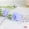 Decorative Flowers Simulated Plants Artificial Flower Silk Chrysanthemum Fake For Home Party Wedding Decor