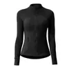 Actieve shirts LUlogo Dames Yoga Sportjack met lange mouwen Nylon Slanke stretch Rits Hardlopen Fitness Top met lange mouwen Sneldrogend