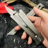 Balisong – couteau pliant à balançoire libre, lame CPM-154, manche en alliage d'aluminium CNC, couteaux de poche BM42 EDC, 2 modèles