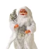 Christmas Decorations Santa Claus Father Standing Figure Festive Statue