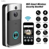 Dörrklockor smarta wifi -video dörrklockkamera trådlöst drivna rörelsedetektor ljudhögtalare natt vision fjärrmonitor för iOS androidh240316