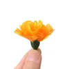 Dekorativa blommor 10 datorer Diy Wedding God julklippsbok Marigold Home Decor Artificial Flower Heads Simulation Floral