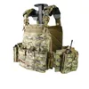 Gilets tactiques Porte-plaque camouflage Sacs Molle pour magazines légers chasse gilet de protection complet équipement d'entraînement tactique Oxford 240315