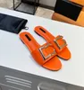 Sandali G Designer D di alta qualità Pantofole in pelle famose Scarpe con tacco basso Sandali di lusso Moda Donna Slides 47