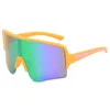 Lunettes de soleil de vélo en plein air lunettes de sport colorées pour jeunes protection solaire pour enfants cyclisme