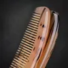 Handmade Natural Sheep Horn Comb Fine Tooth Anti-Static Head Scalp Massage Health Home Travel Hair Styling Tool for Women Men 240314