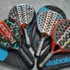 Paddle Tennis Padel Racket Portable Series Palas 3 Layer Carbon Fiber Board EVA Face Tennis Racket 240313