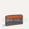 Hommes de luxe MATIGNON Designer long portefeuille porte-monnaie 12 emplacements pour cartes Portefeuilles pour femmes porte-cartes Gy avec boîte dame organiser porte-clés porte-cartes passeport à glissière