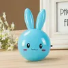 3 färger LED Cartoon Rabbit Night Lamp Switch Onoff Wall Light AC110220V EU US Plug Bedside For Children Barn Babedgåvor 240301