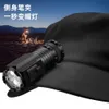 TIKTOK NYTT Strong Light Long-Range Super Bright Mini Portable Liten ficklampa utomhus Multifunktion Cap Lamp 946406