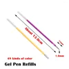Colors Flash Gel Pen Highlight Cute Candy Color Full Shinning Refill For Children Painting Graffiti Art Markers Pens Refills