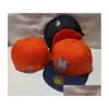 Gorras de bola Est para hombre equipado Houston H Hip Hop Tamaño Sombreros Béisbol Adt Flat Peakfor Hombres Mujeres FL Cerrado H2-7.7 Entrega de gota Moda Acc Dhqfe