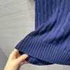 Maglioni firmati da donna 2024 felpe con cappuccio dello stesso stile di marca Maglioni di cashmere lavorati a maglia morbidi di lusso di alta qualità a maniche corte