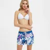 Roupa de banho feminina HOTMANGO Shorts de praia femininos de secagem rápida, soltos e confortáveis para surf, natação, esportes aquáticos, tamanho grande, vendas diretas de marca C24315
