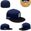 22 Color Mens Baseball Full Closed Caps White A's Letter Green Color Hat Men Women All Teams Sport 2023 World Heart Fitted hats stitched Love Hustle Flowers F15-11