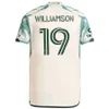 Portland Timbers 24-25 Piłka nożna 22 Cristhian Paredes Jerseys Mans 21 Diego Chara 19 Eryk Williamson 9 Felipe Mora 30 Santiago Moreno 27 Dairron Asprilla Football Shirt